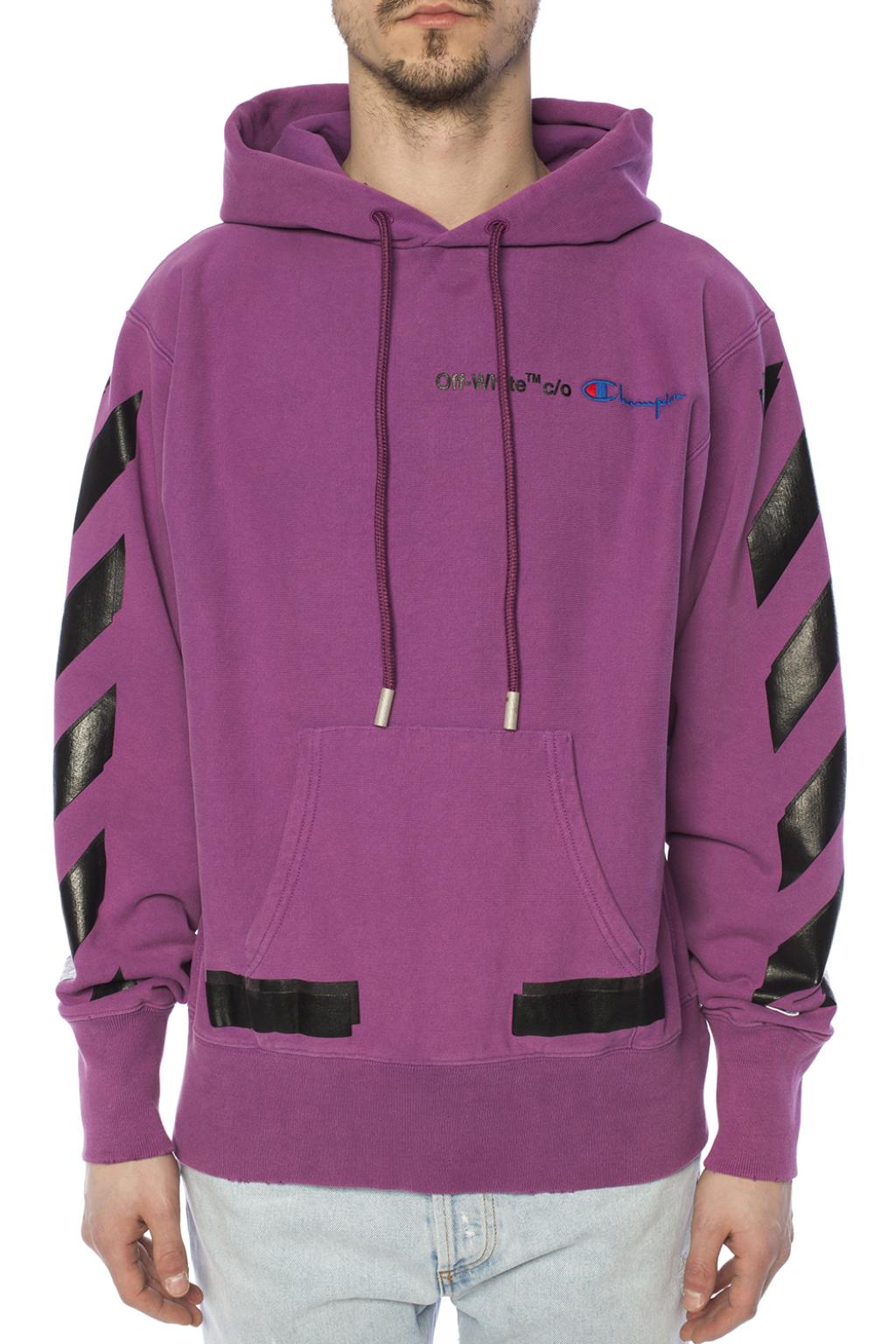 Off white champion purple hotsell